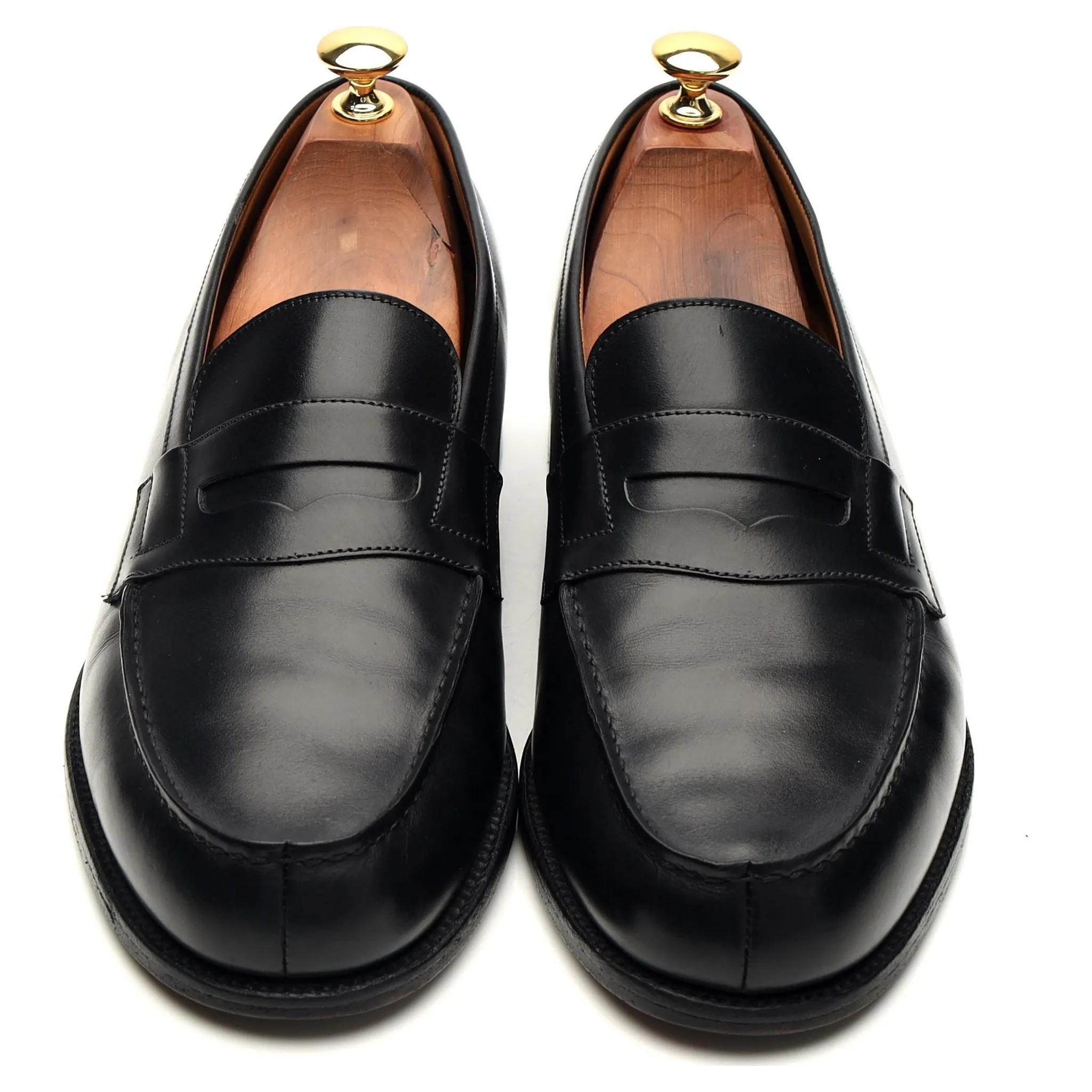 '180 Mocassin' Black Leather Loafer 9 D UK 10