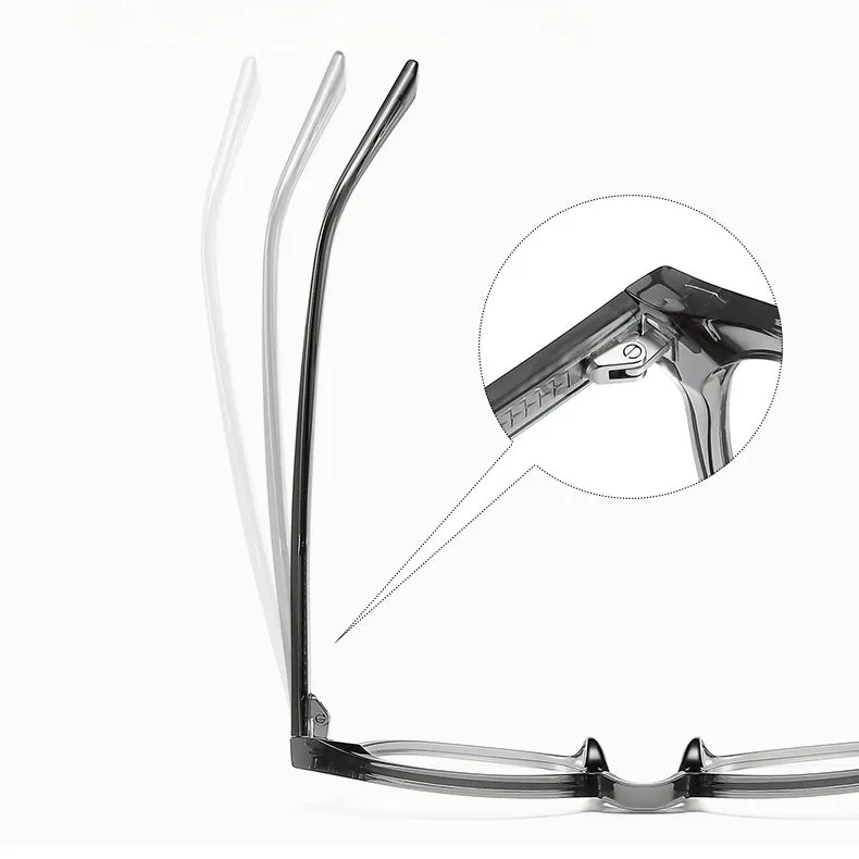 2024 Square Unisex Transparent Glasses