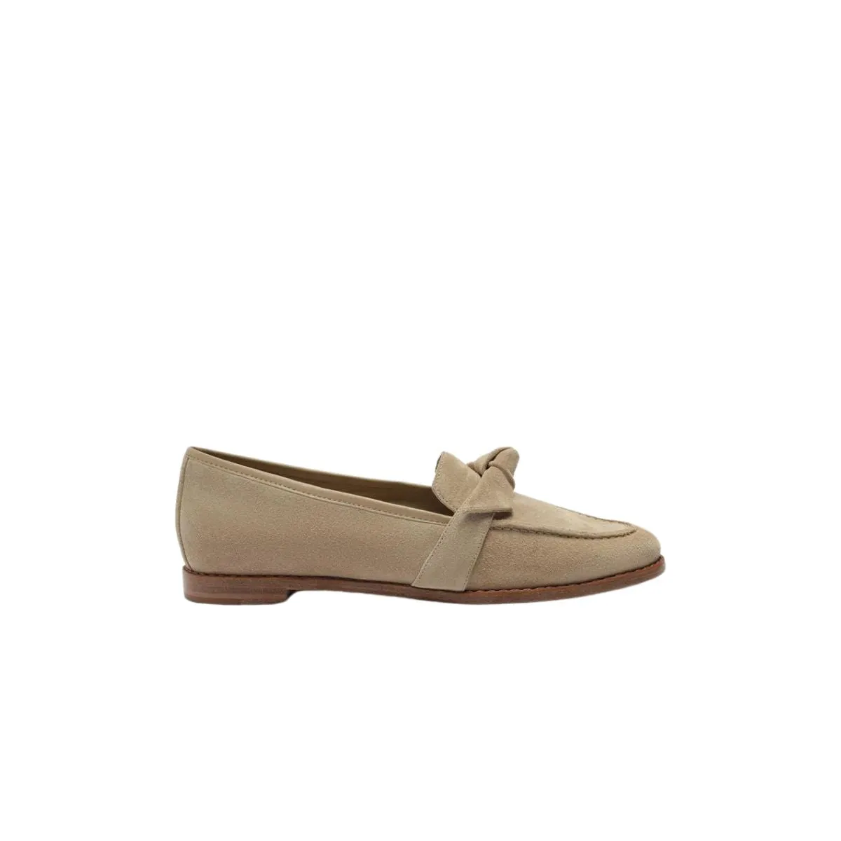 Alexandre Birman Clarita Penny Loafer in Semolina
