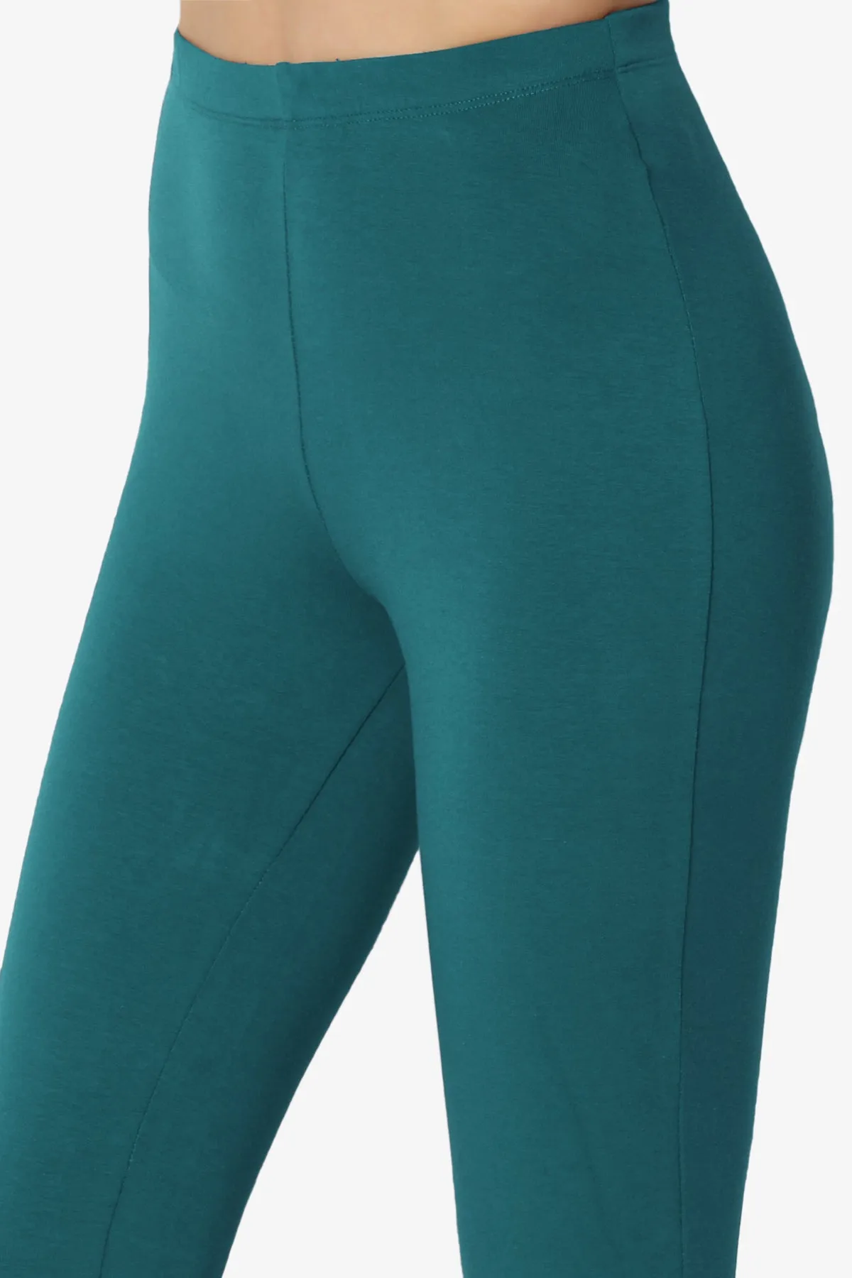Ansley Luxe Cotton Ankle Leggings