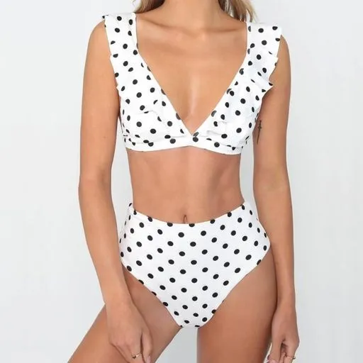 Celino Women's Sexy White Bathing Suit Swimwear Fashionable Bikini's
