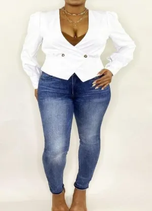 City Girl Blazer Blouse