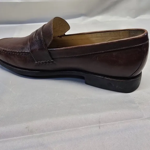 Johnston Murphy Men's Ainsworth Penny Loafer 20-7796 Size 10.5 Brown