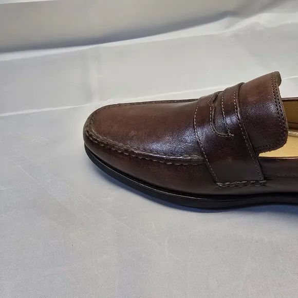 Johnston Murphy Men's Ainsworth Penny Loafer 20-7796 Size 10.5 Brown