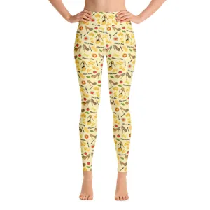 Leggings 'Pasta and shoes'