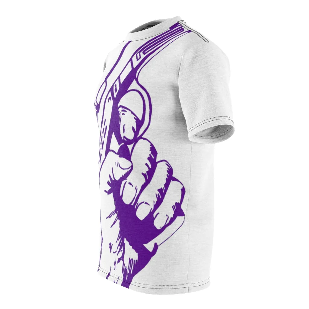 Loaded Purple & White T