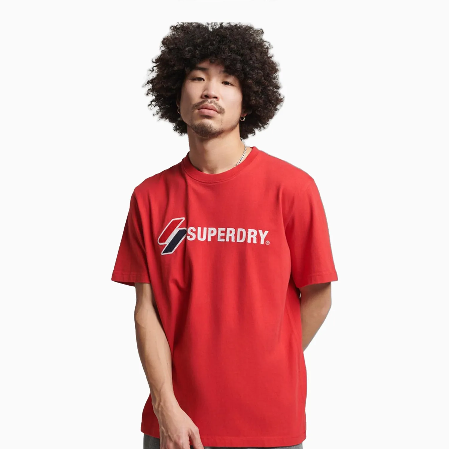 Men's Applique Logo T Shirt