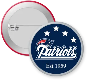 New England Patriots Button Sets - 1.25"