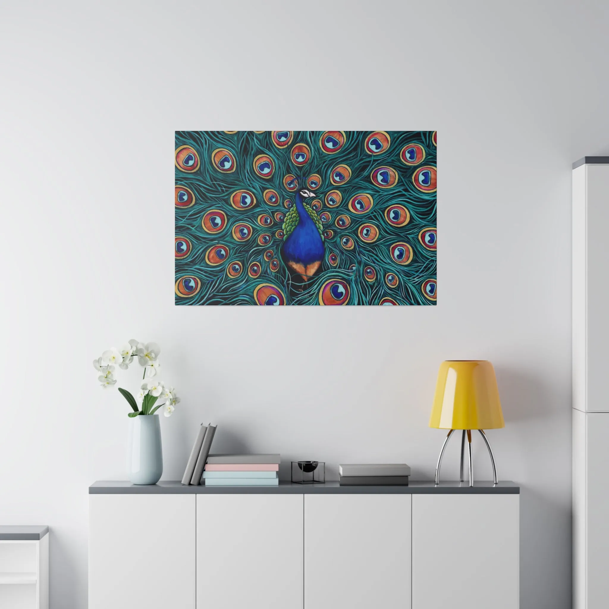 Peacock - Print on Canvas