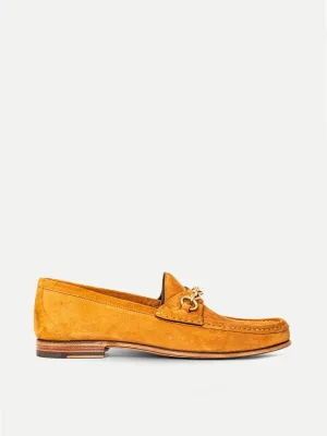 PORTOFINO LOAFER IN MUSTARD SUEDE