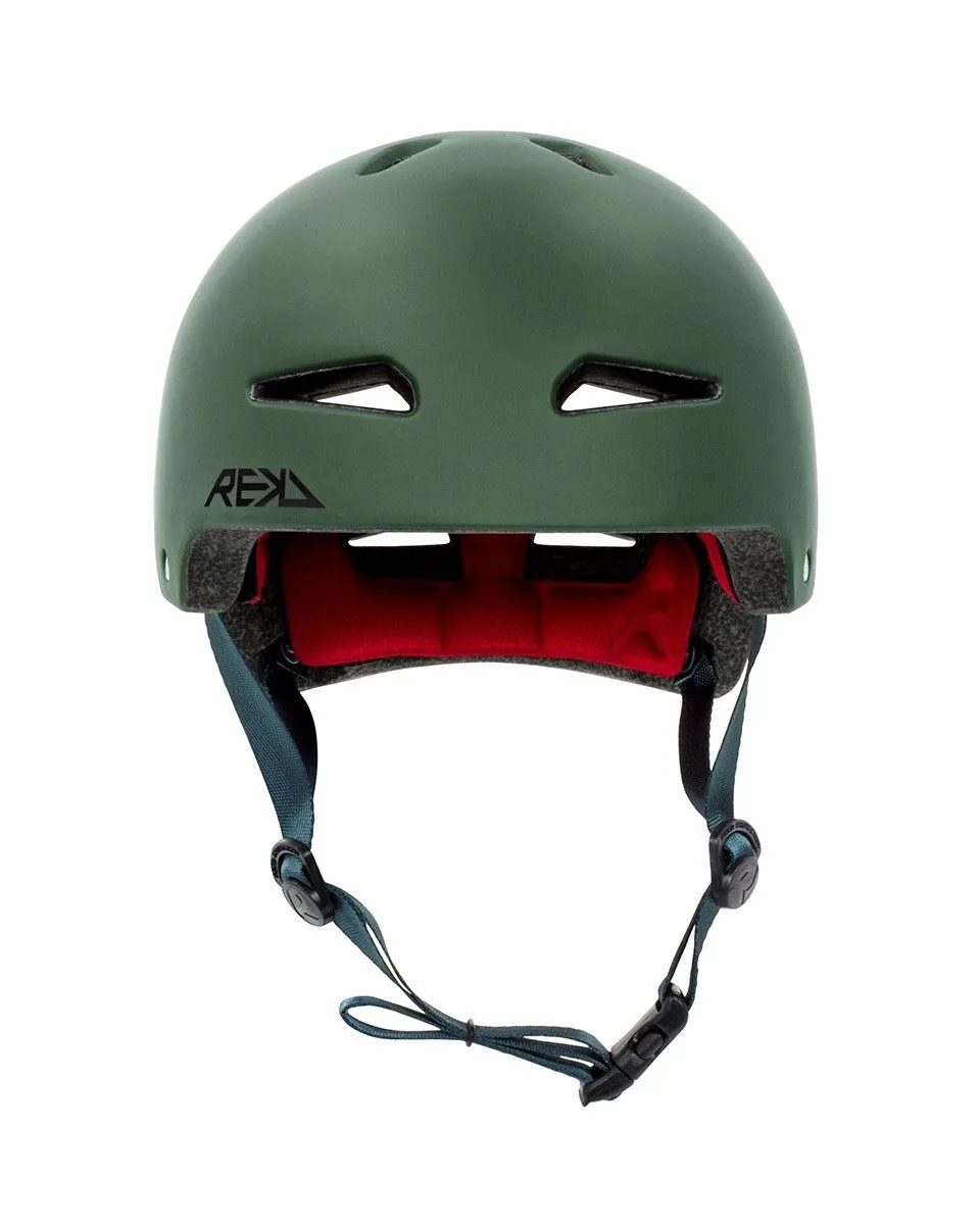 REKD Ultralite In-Mold Skateboard Helmet - Green
