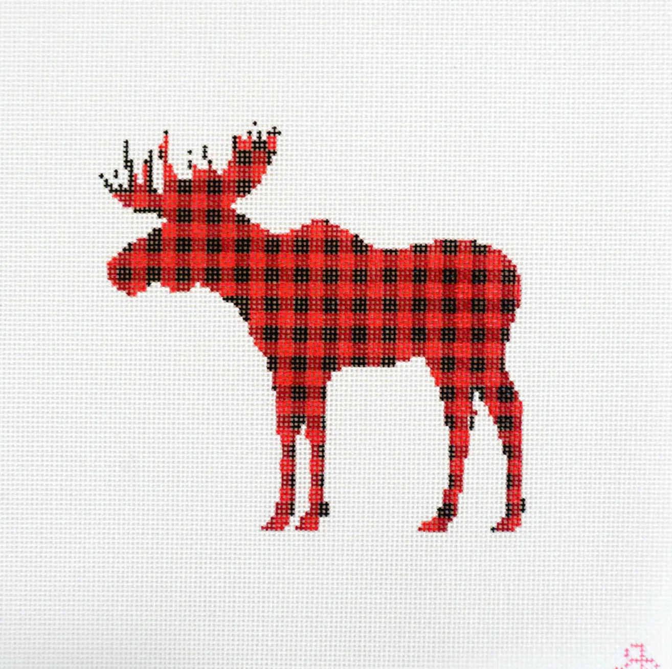 RR14 Buffalo Plaid Moose
