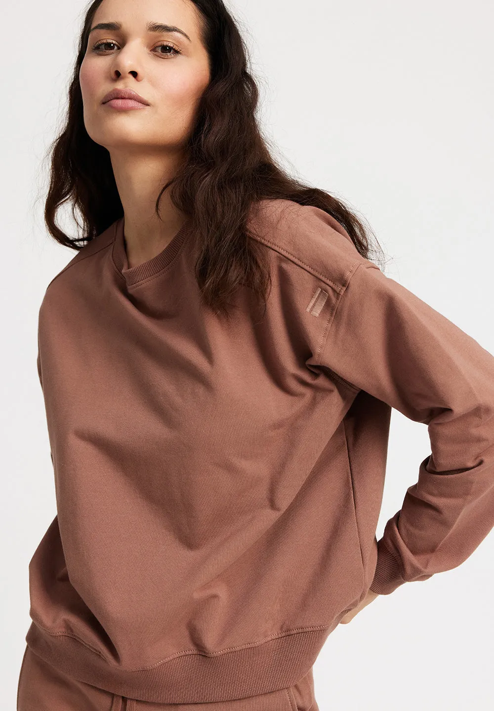 Sweatshirt Ilona - calm earth