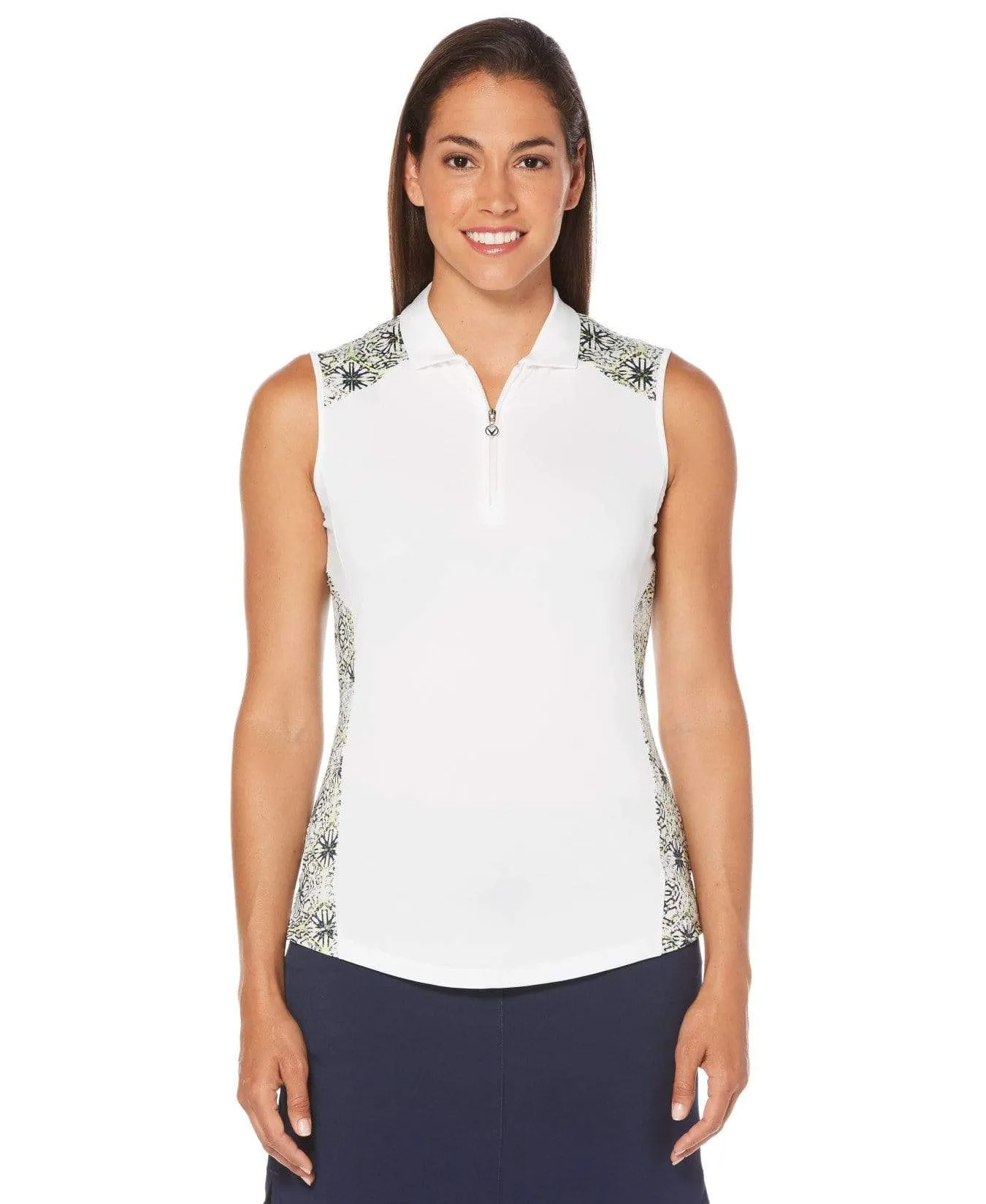 Womens Ventilated Kaleidoscope Polo